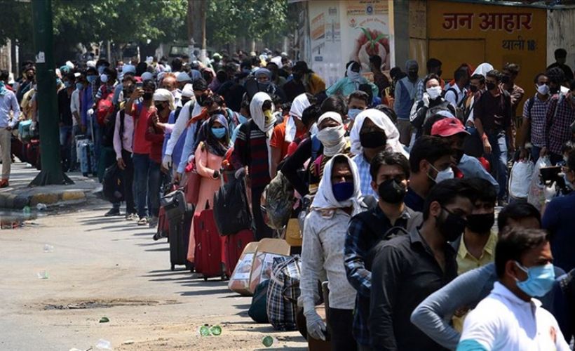 Hindistan günlük yeni koronavirüs vakasında dünya rekoru kırdı