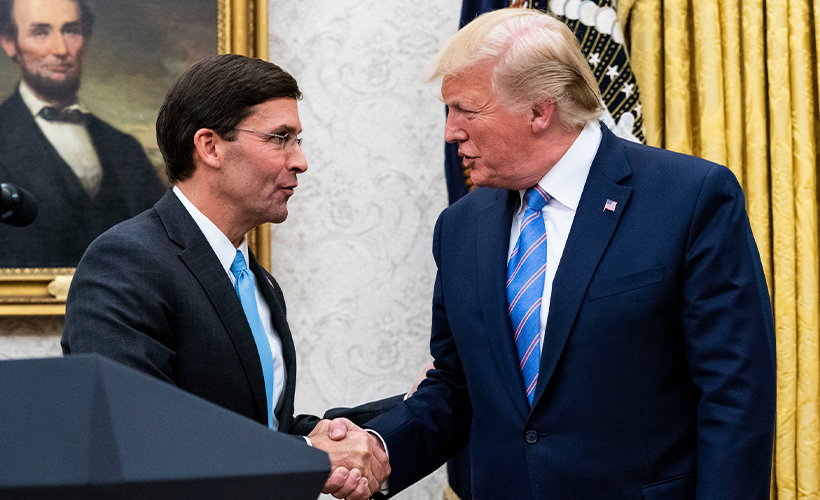 “Trump, Esper’i kovmayı planlıyor”