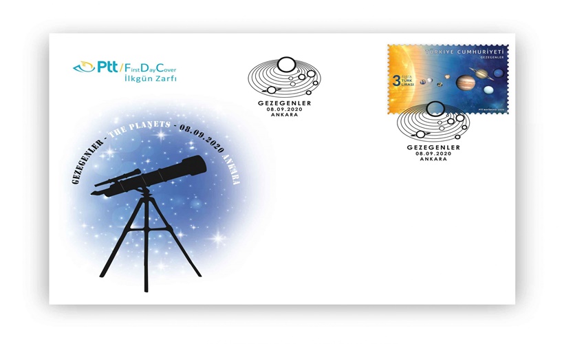 Gökyüzünün güzelilkleri 'Pul oldu'