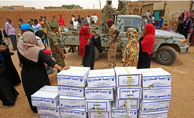 Sudan'daki Türk STK'lardan, selden etkilenenlere yardım