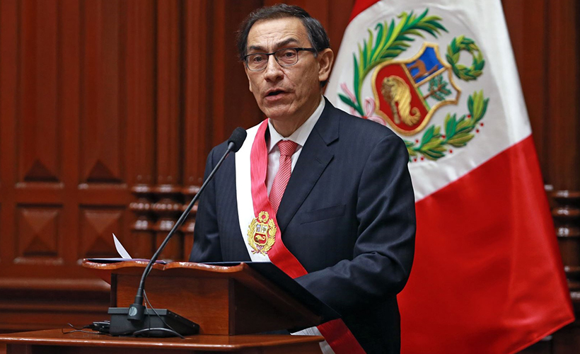 Vizcarra için görevden alma süreci başlatıldı