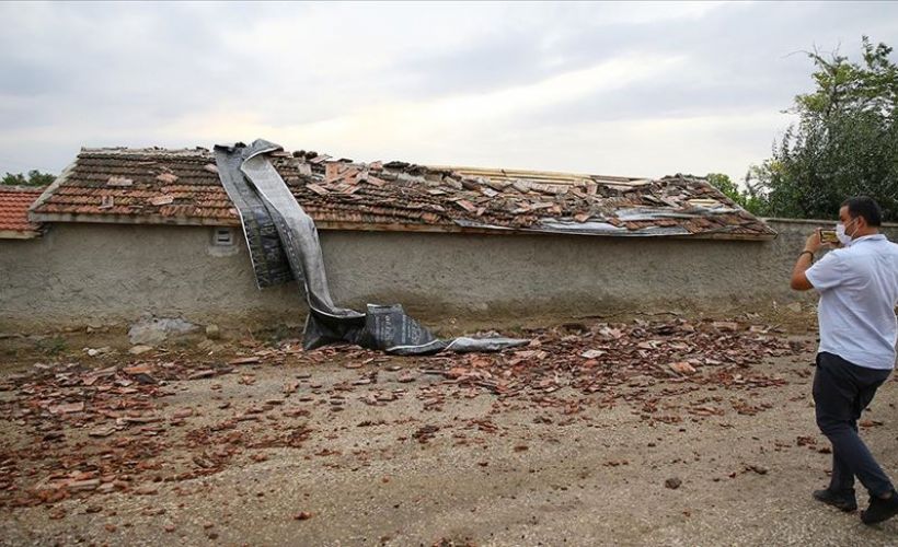 Kum fırtınası, Polatlı'da yaşamı olumsuz etkiledi