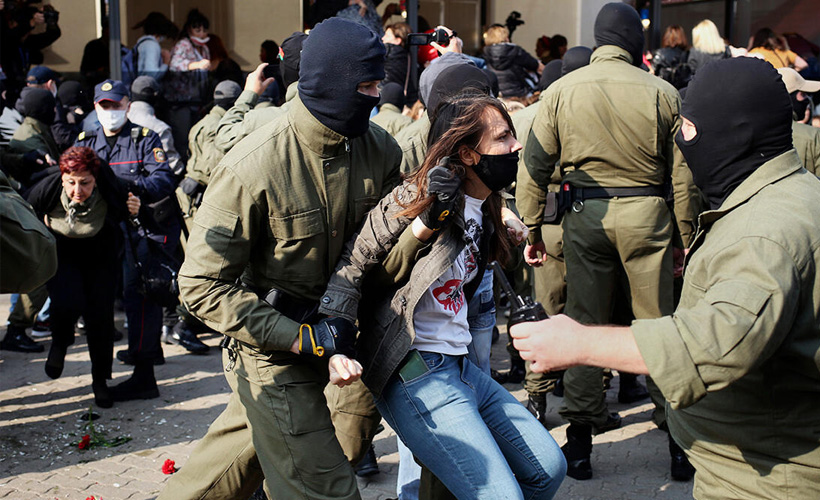 Belarus’ta protestolar devam ediyor: 250 gösterici gözaltına alındı