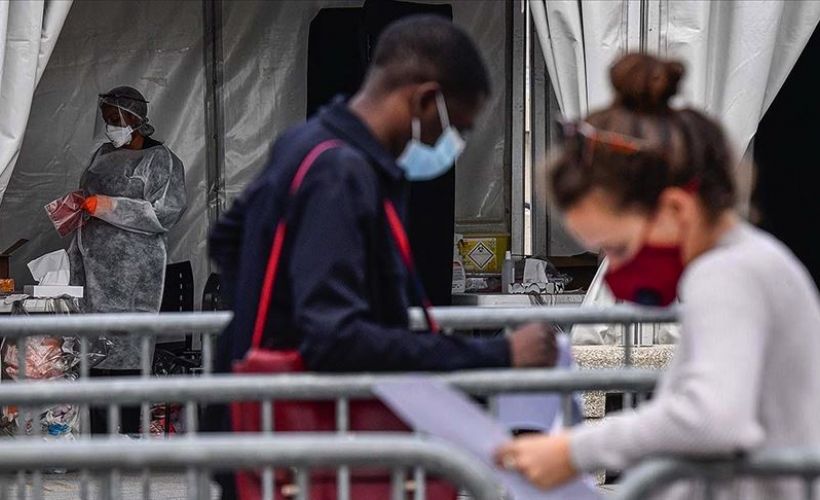 Fransa'da son 24 saatte 7 bin 183 Kovid-19 vakası tespit edildi