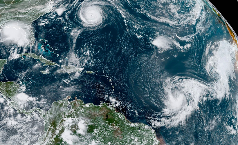 Yangınlarla boğuşan ABD’de, şimdi de kasırga tehlikesi