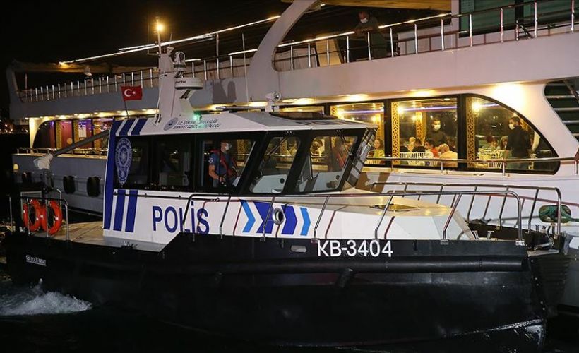 İstanbul'da denizde Kovid-19 denetimi