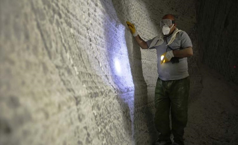 150 bin tonluk 'Tuz madeni'