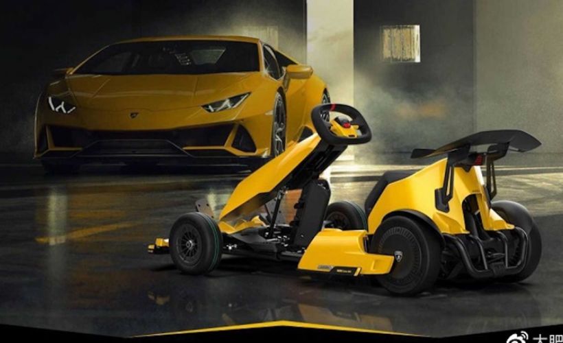 Uygun fiyatlı Lamborghini GoKart tanıtıldı:Ninebot GoKart Pro Lamborghini Edition
