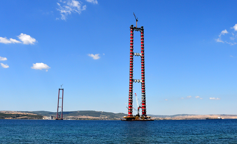 'Simgelerin köprüsü'nde çalışmalar hızla sürüyor