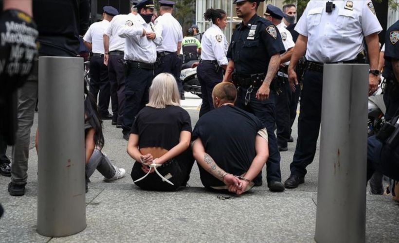 ABD'de göçmenlik politikaları karşıtı protestoda 20 gözaltı