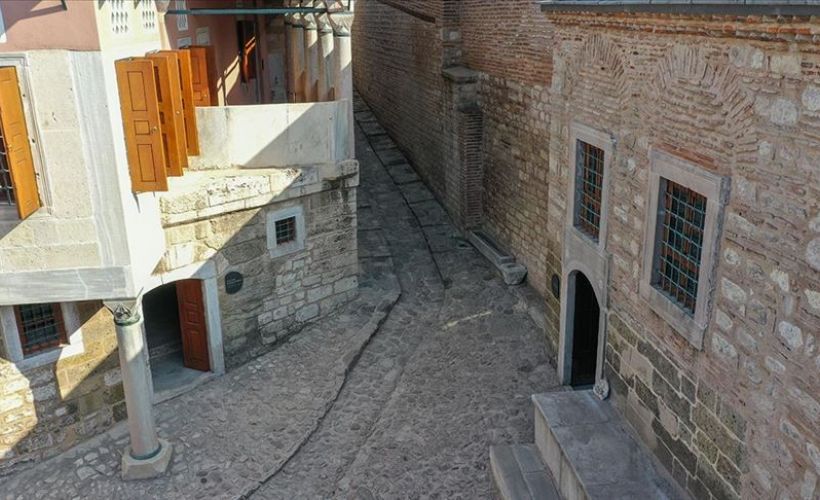 Topkapı Sarayı'nın kapalı bölümlerinden 'At Rampası' ziyarete açıldı