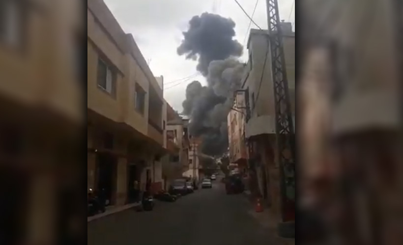 Lübnan'ın güneyinde şiddetli patlama