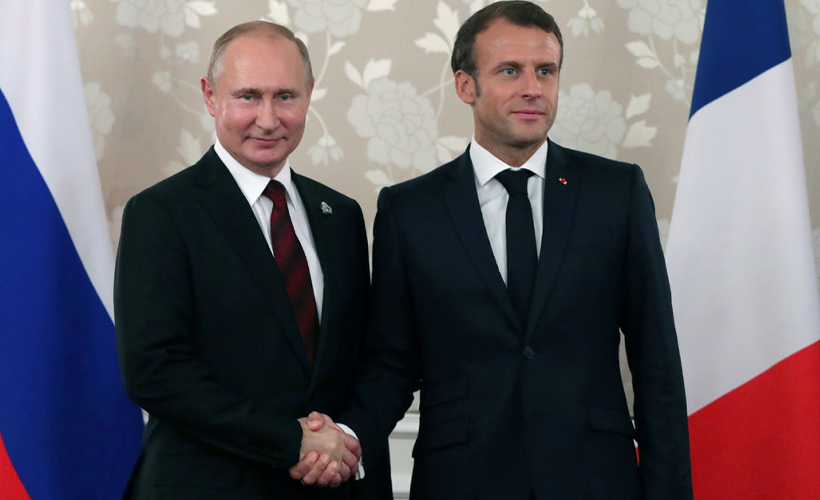 Fransız gazetelerine, Putin-Macron soruşturması