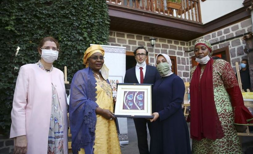 Afrika Evi, Nijer Cumhurbaşkanı'nın eşi Issoufou'yu ağırladı