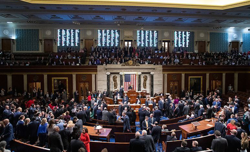 ABD Temsilciler Meclisi, 2.2 trilyon dolarlık Kovid-19 paketini onayladı