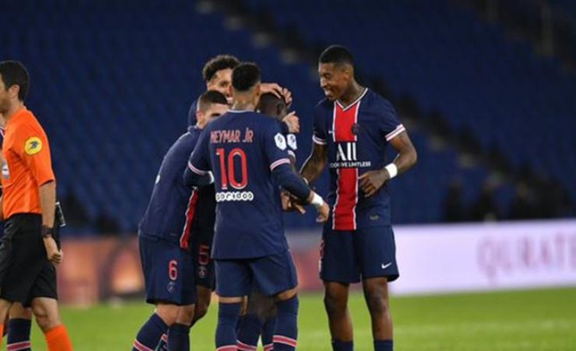 PSG'den Angers'a 6 gol