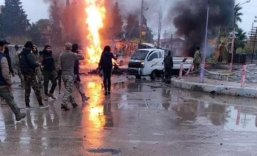 Suriye'nin kuzeyindeki Bab ilçesinde patlama: 2 ölü