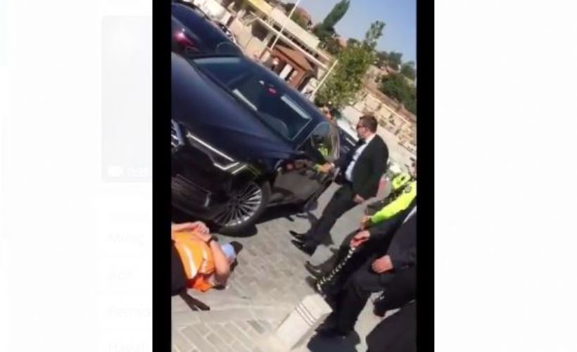 Milletvekili aracıyla özel güvenlik çalışanı ezildiği iddia edildi