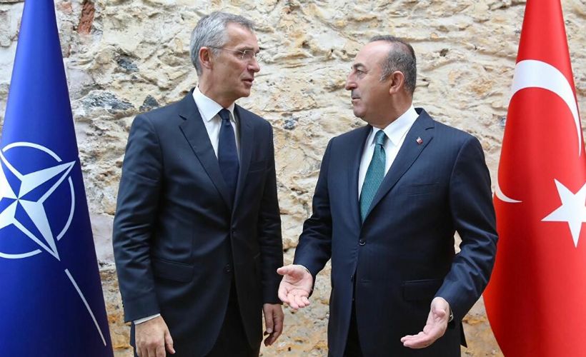 Çavuşoğlu ve Stoltenberg'ten basın açıklaması
