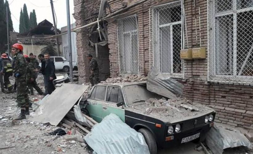 Bombalanan Gence’de halkın mesajı: Korkmuyoruz