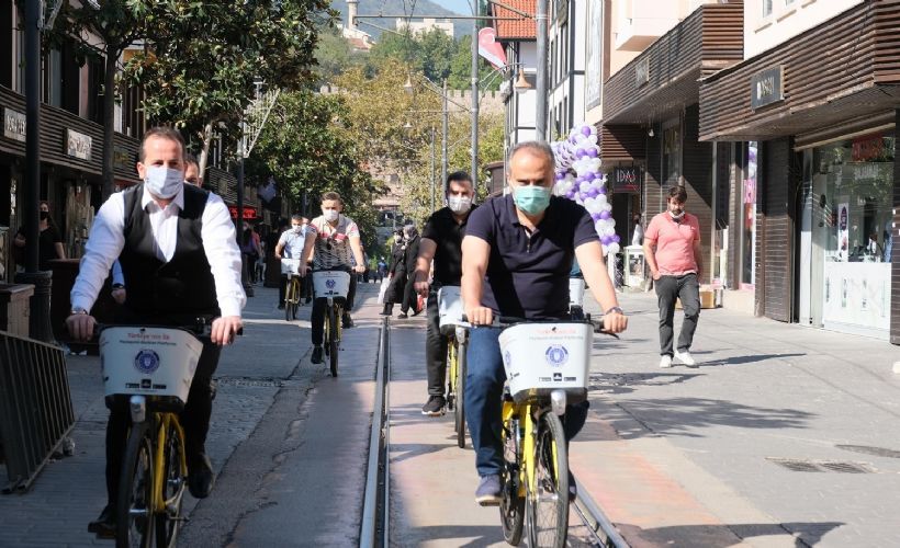 Bursa’da paylaşımlı bisiklet dönemi
