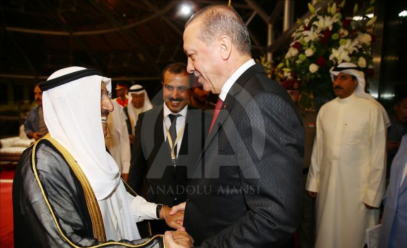 Cumhurbaşkanı Erdoğan Kuveyt'te
