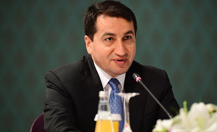 Hacıyev: Sivillere yıkıcı füzelerle saldırmak savaş suçu