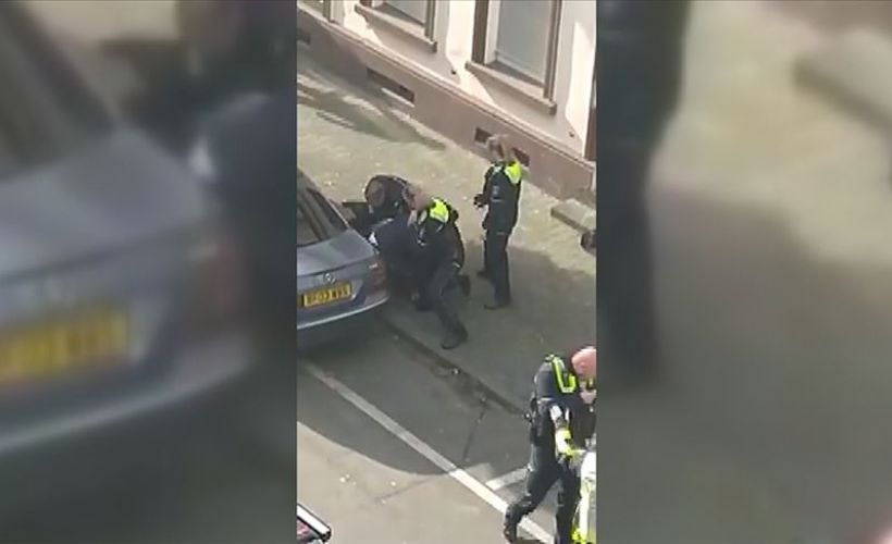 Almanya'da polis şiddetine tepki