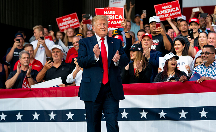 Trump, Florida mitinginde konuştu