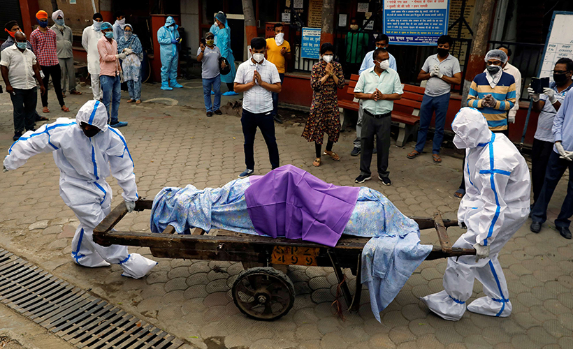 Hindistan’da koronadan 706 kişi daha öldü