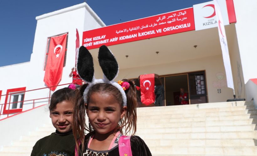 Kızılay şehidi Kıdıman'ın adı Cerablus'taki okulda yaşayacak