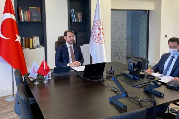 Bakan Albayrak'tan önemli görüşme