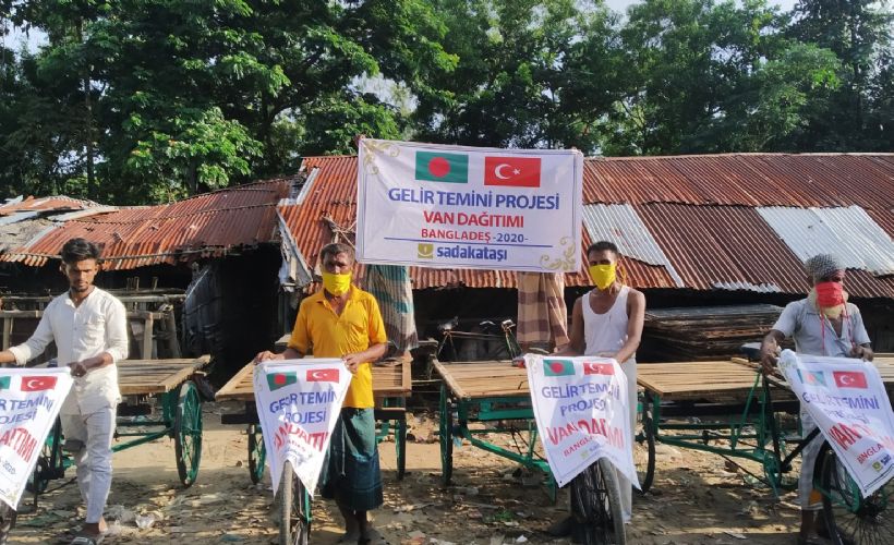 Sadakataşı’ndan Arakanlılara iş imkanı