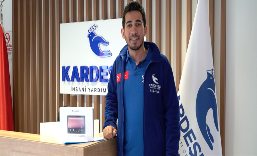 Uzaktan eğitime 'Kardeş Eli' değdi