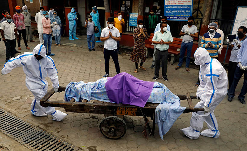 Hindistan’da koronadan ölümlerde düşüş