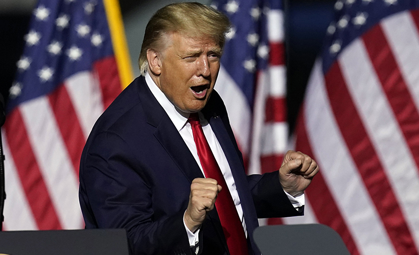 Trump: Lütfen beni sever misiniz? Mahallenizi ben kurtardım