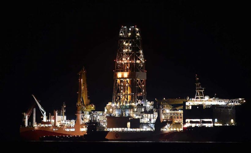 Yavuz sondaj gemisi Taşucu Limanı açıklarına demirledi