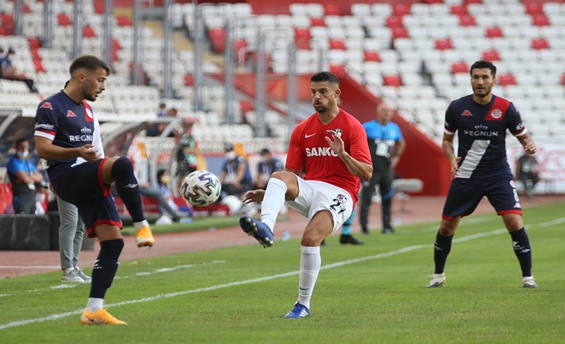 Antalya-Gaziantep 1'er puanla yetindi