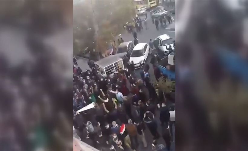 Ermenistan ile İran arasındaki sınır kapısının kapatılması talebiyle eylem yapıldı