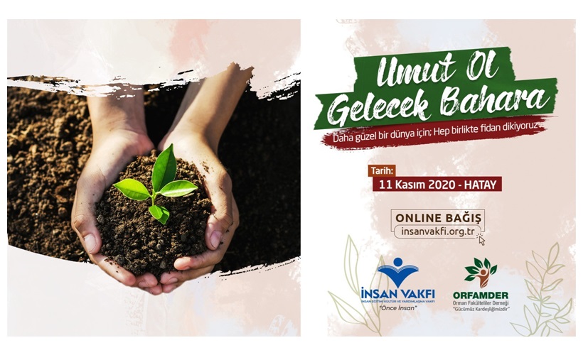 İnsan Vakfından “Umut Ol Gelecek Bahara” kampanyası