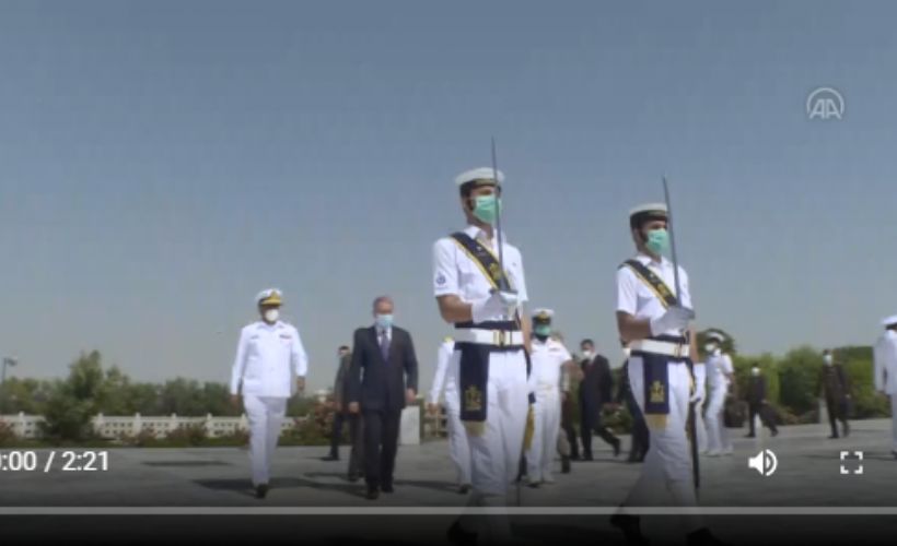 Milli Savunma Bakanı Akar’a Pakistan'da 'mehter' sürprizi