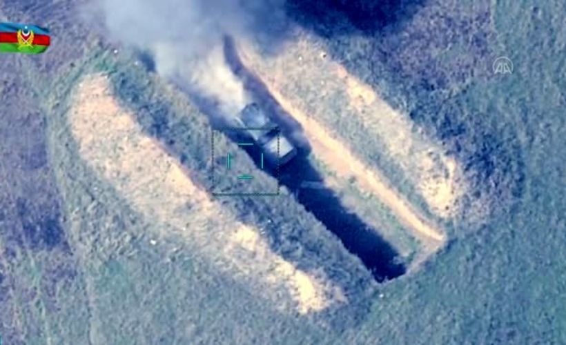 Azerbaycan ordusu, Ermenistan ordusuna ait hedefleri vurmaya devam ediyor