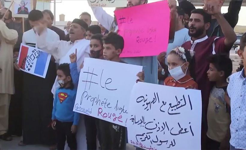 Libya'dan İslam karşıtı tutum sergileyen Fransa'ya tepki ve boykot çağrısı