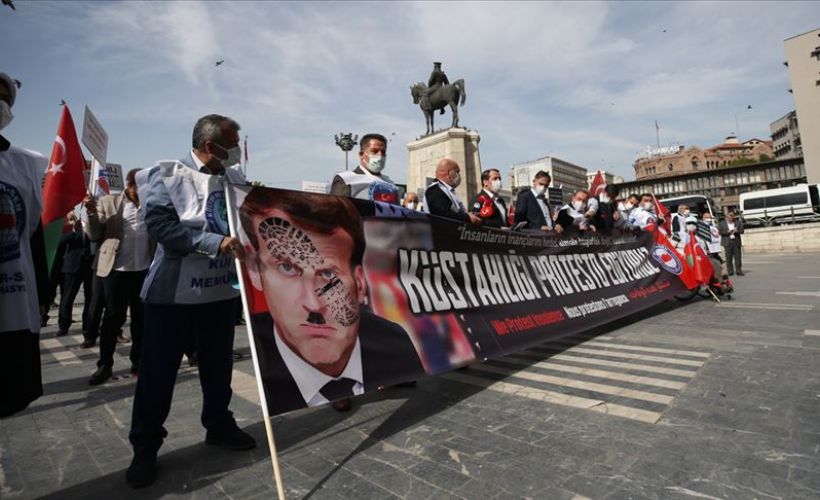 Memur-Sen, Macron'un İslam karşıtı açıklamalarını protesto etti