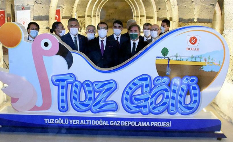 Bakan Dönmez: Tuz Gölündeki projeyle 5,4 milyar metreküp doğalgaz depolama kapasitesine ulaşacağız