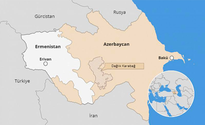 Армения это россия или. Nagorno Karabakh на карте мир. Карта Армении и Азербайджана. Карабахский конфликт карта.