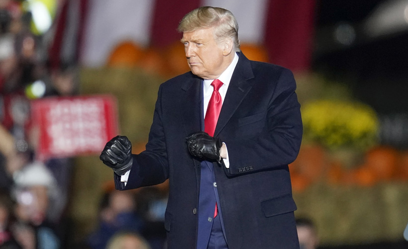 Trump: Anketlerde rakamlarımız çok iyi görünüyor