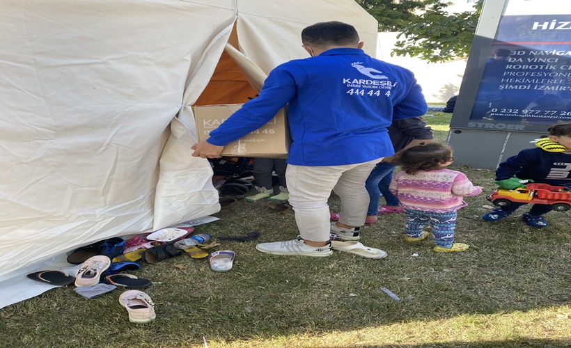 İzmir'e 'Kardeş Eli' değdi