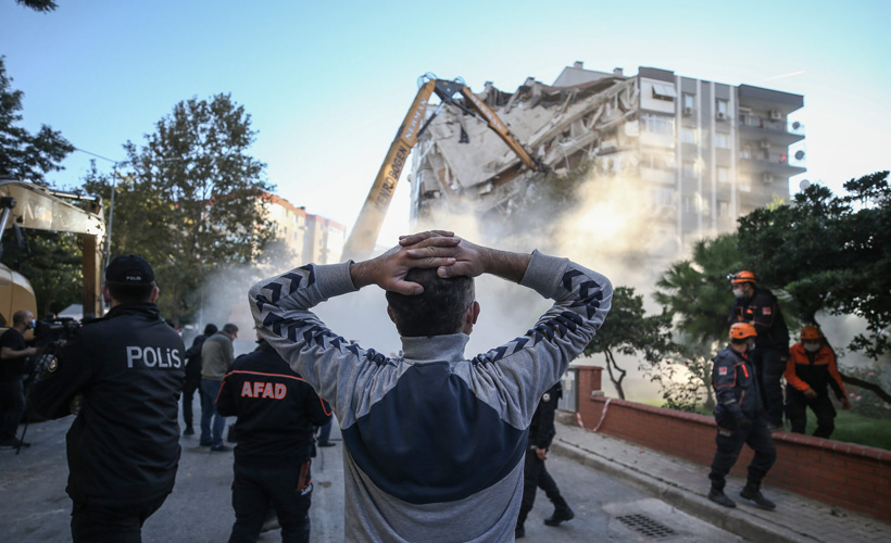 İzmir’de 4,1 büyüklüğünde deprem