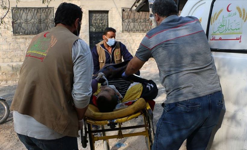 İdlib'e saldırısında 1 sivil öldü